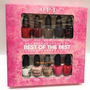 OPI Best of the Best Nail Polish Collection - Red Pink White Black Blue Brown